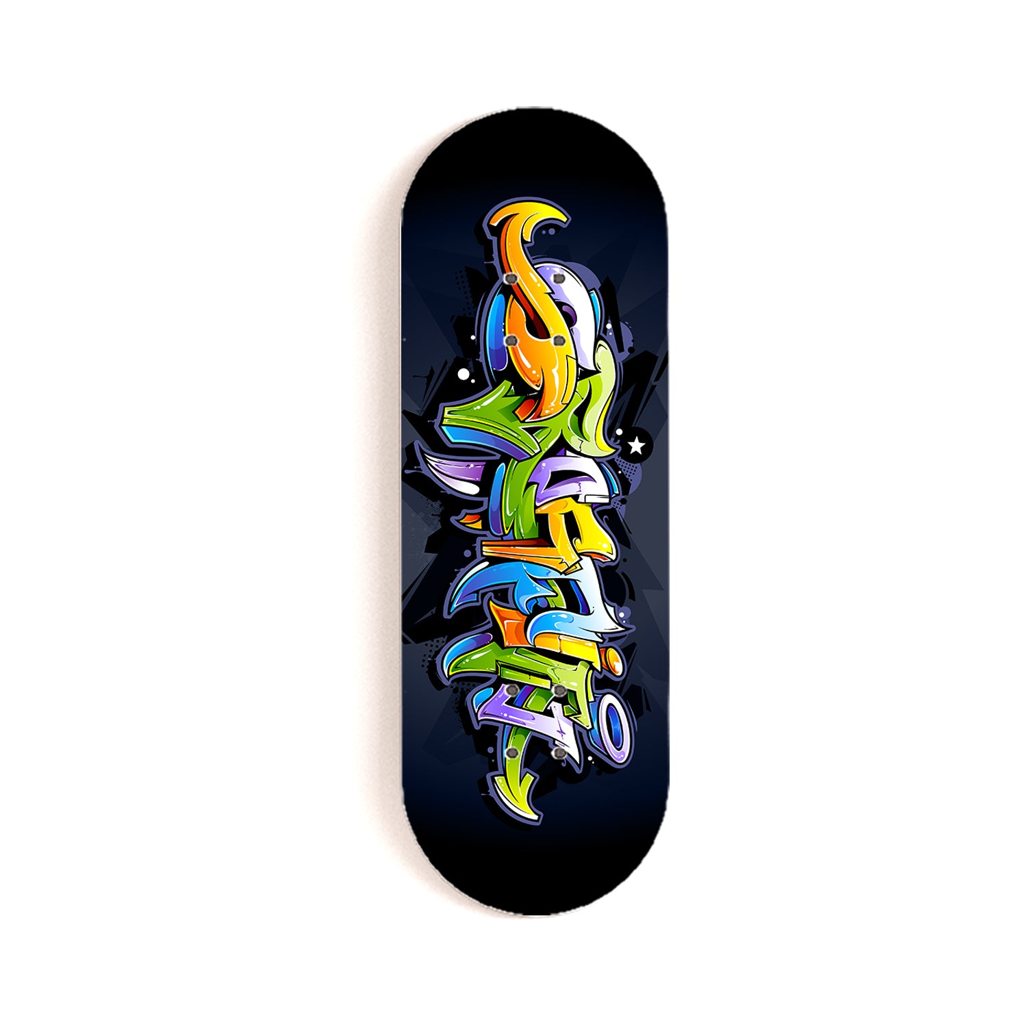 Professional Fingerboard Deck - Graffiti Design