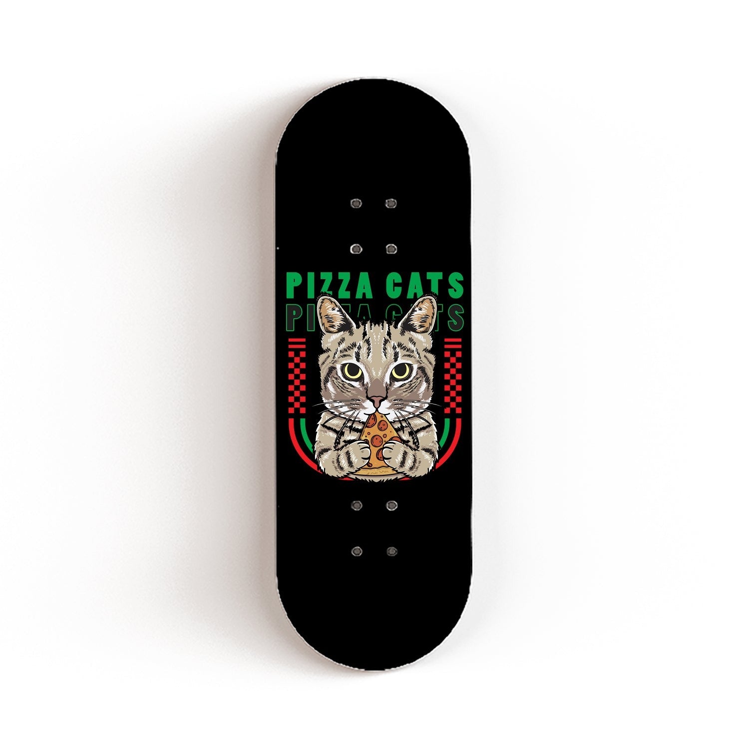 Professional Fingerboard Deck - Pizza Cat