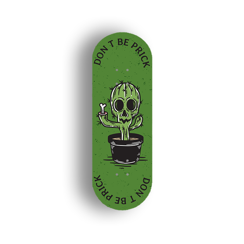 Professional Fingerboard Deck - Cactus Skull