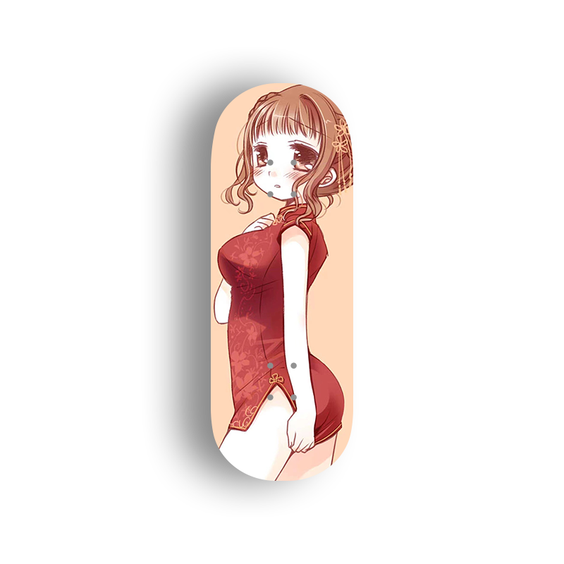 Professional Fingerboard Complete -Popsicle 33.6*96mm- Anime Girl 02