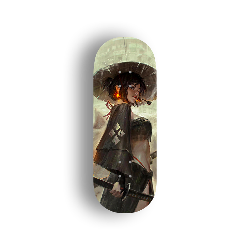 Professional Fingerboard Complete -Popsicle 33.6*96mm- Anime Girl 03