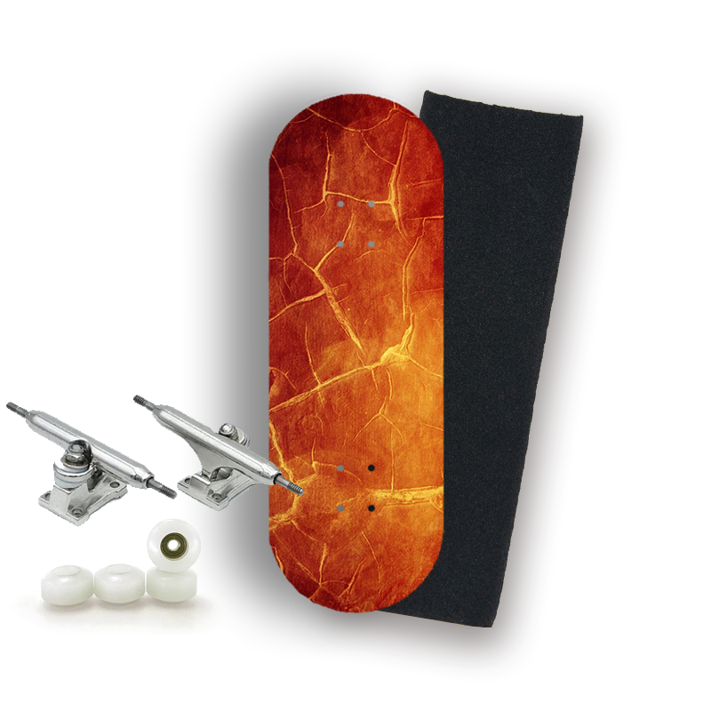 Professional Fingerboard Complete - Fire Fissure