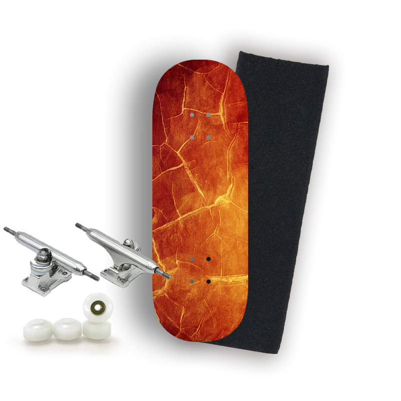 Professional Fingerboard Complete - Fire Fissure