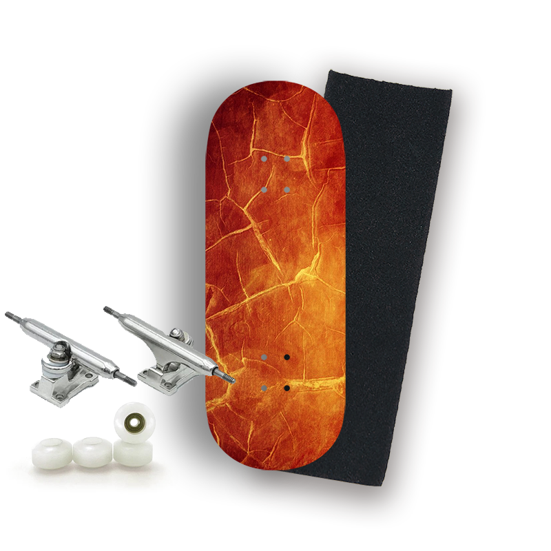 Professional Fingerboard Complete - Fire Fissure