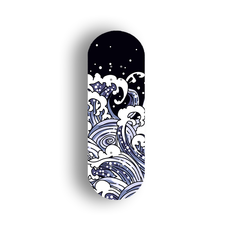 Professional Fingerboard Deck - Waves 02