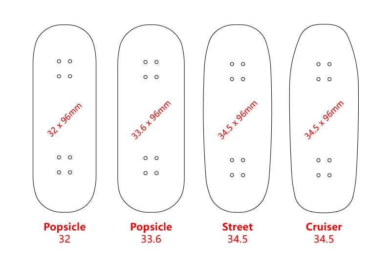 Professional Fingerboard Deck  -Double Sides Printing - Doodles Party